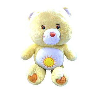 Care Bears Funshine Bear Plush Toy 21" Yellow & White Stuffed Animal